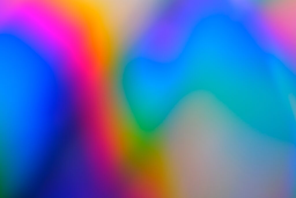 abstract colors blue pink yellow