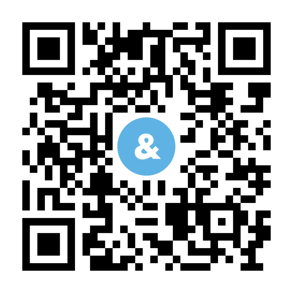 QR code to download the event app